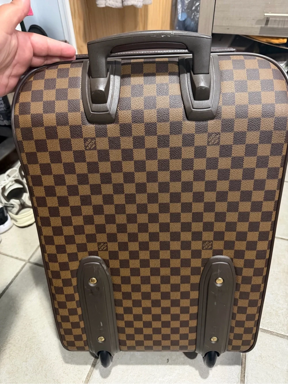Louis Vuitton Brown Damier Carry on Luggage NEGOTIABLE